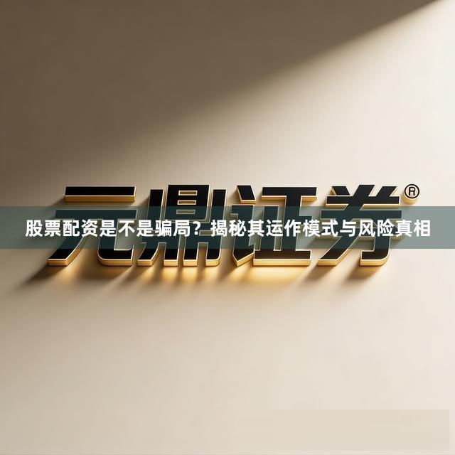 股票配资是不是骗局？揭秘其运作模式与风险真相