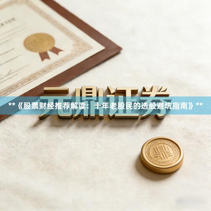 **《股票财经推荐解读：十年老股民的选股避坑指南》**