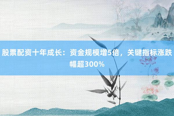 股票配资十年成长：资金规模增5倍，关键指标涨跌幅超300%