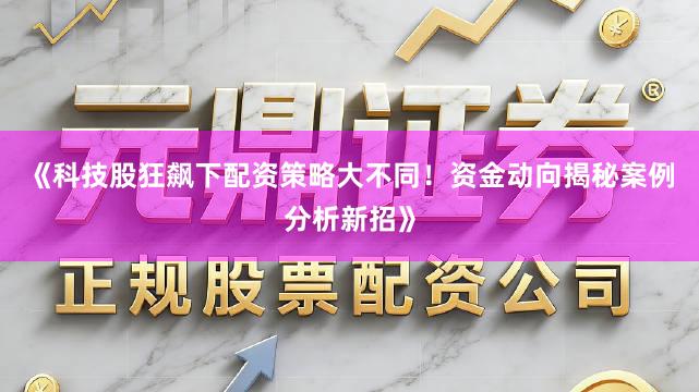 《科技股狂飙下配资策略大不同！资金动向揭秘案例分析新招》