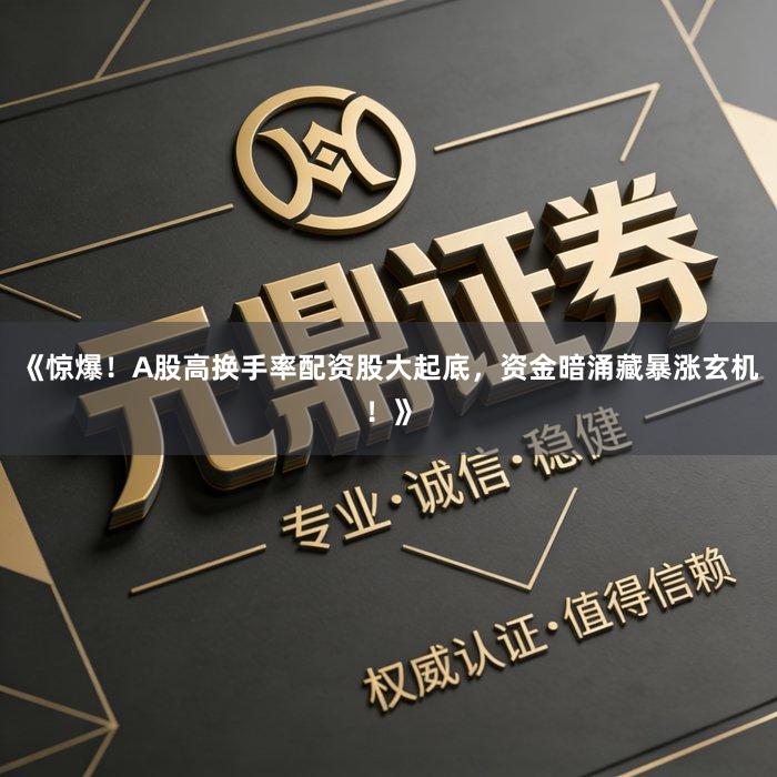 《惊爆！A股高换手率配资股大起底，资金暗涌藏暴涨玄机！》