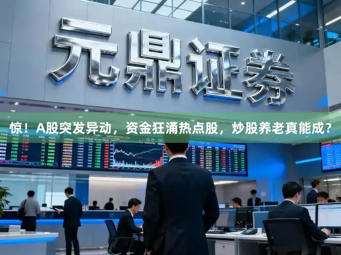 惊！A股突发异动，资金狂涌热点股，炒股养老真能成？