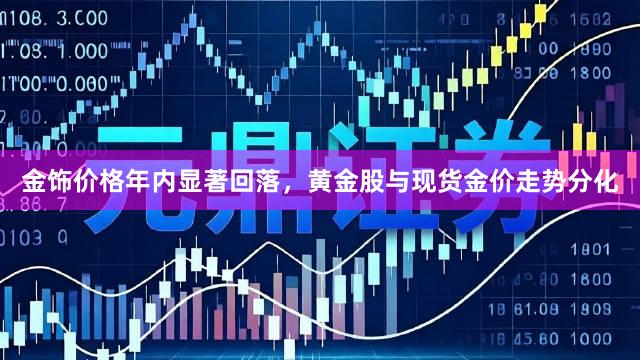 金饰价格年内显著回落，黄金股与现货金价走势分化